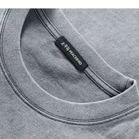 40 代 ファッション メンズ 大人の余裕シルエット ワンポイント刺繍Tシャツ