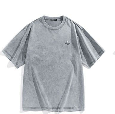 40 代 ファッション メンズ 大人の余裕シルエット ワンポイント刺繍Tシャツ
