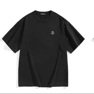 40 代 ファッション メンズ 大人の余裕シルエット ワンポイント刺繍Tシャツ