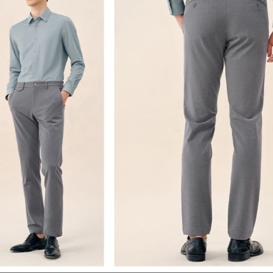 40 代 ファッション メンズ 洗練ストレッチスリムパンツ