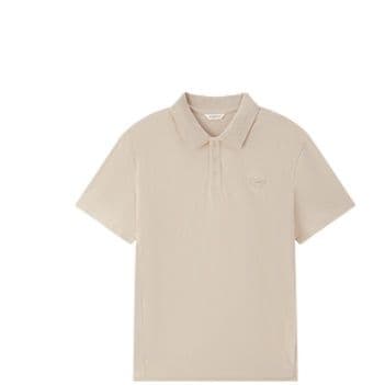 40 代 ファッション メンズ 上質シンプル半袖ポロシャツ
