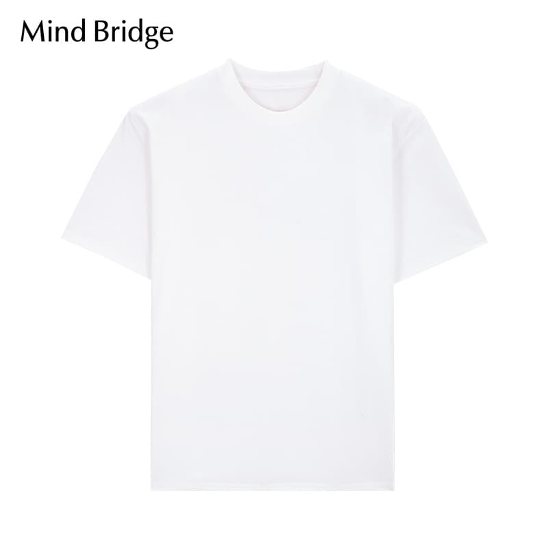 40 代 ファッション メンズ 上質コットン クルーネック 半袖Tシャツ