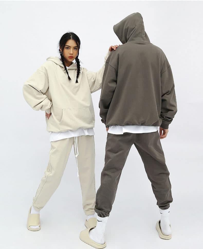 40 代 ファッション メンズ 裏パイル パーカー セットアップ 男女兼用 秋冬 全5色