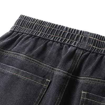 40 代 ファッション メンズ 余裕シルエット デニムワイドパンツ