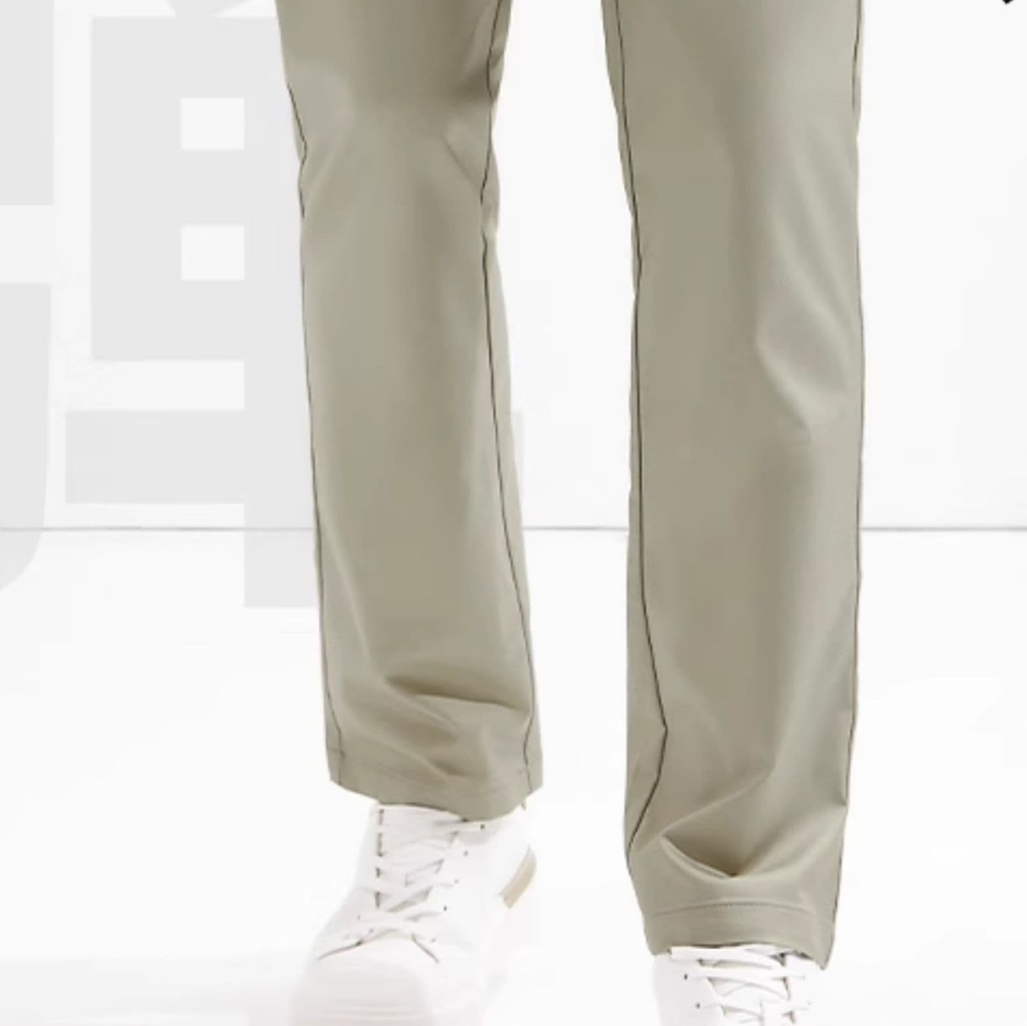 40 代 ファッション メンズ 微弾性ストレッチノータックパンツ