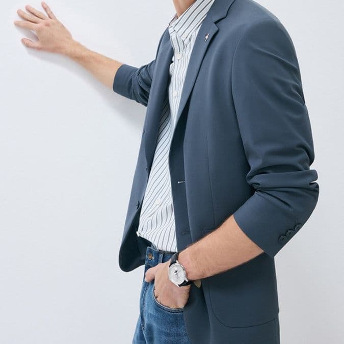 40 代 ファッション メンズ 洗練ジネスジャケット