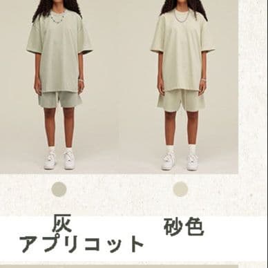 40 代 ファッション メンズ カラバリ豊富 無地Tシャツ・ハーフパンツ 上下セット