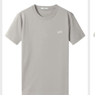 40 代 ファッション メンズ シンプル胸元ワンポイント半袖Tシャツ