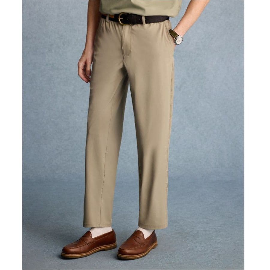 40 代 ファッション メンズ 上質シルエット ストレートパンツ