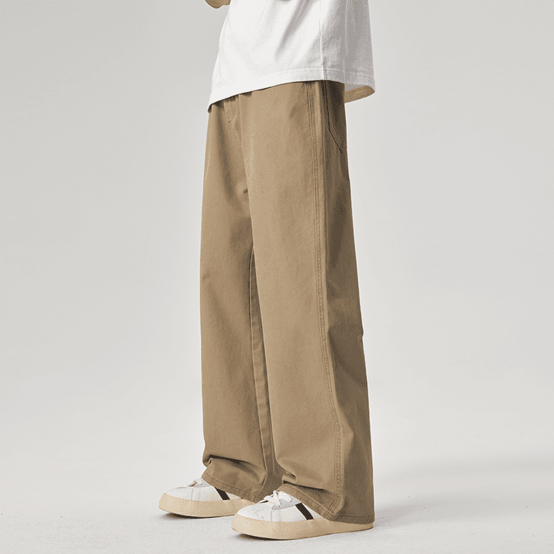 40 代 ファッション メンズ 大人のゆとりワイドパンツ