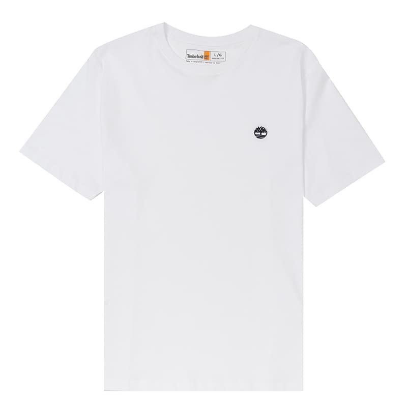 40 代 ファッション メンズ シンプル胸元刺繍入り上質Tシャツ