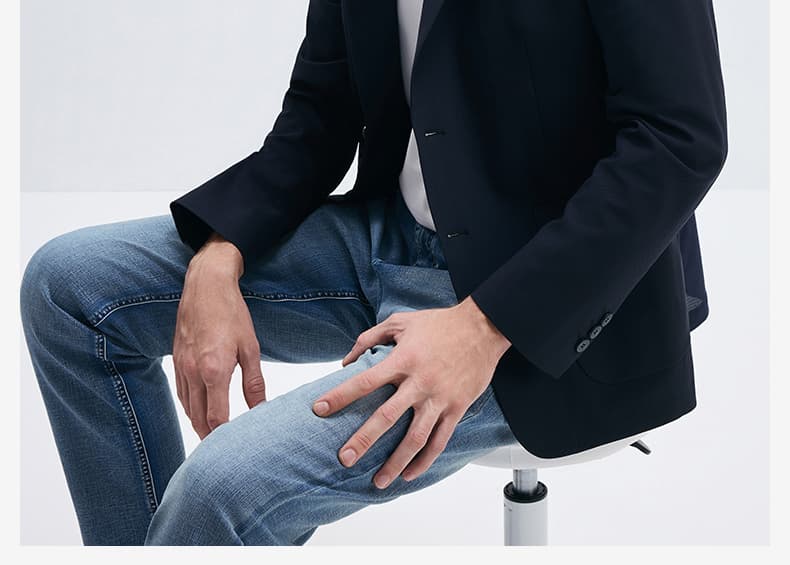 40 代 ファッション メンズ 洗練ジネスジャケット