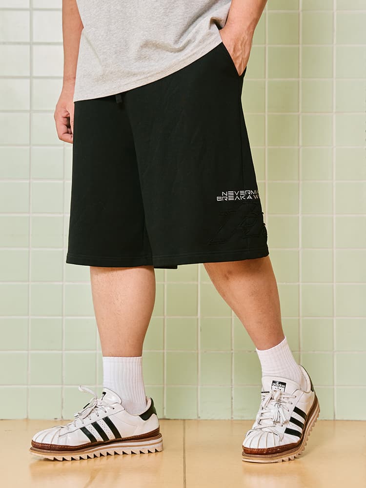 40 代 ファッション メンズ ゆとりの美しさ ワイドハーフパンツ