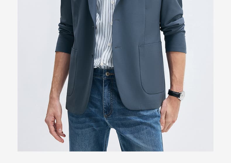 40 代 ファッション メンズ 洗練ジネスジャケット