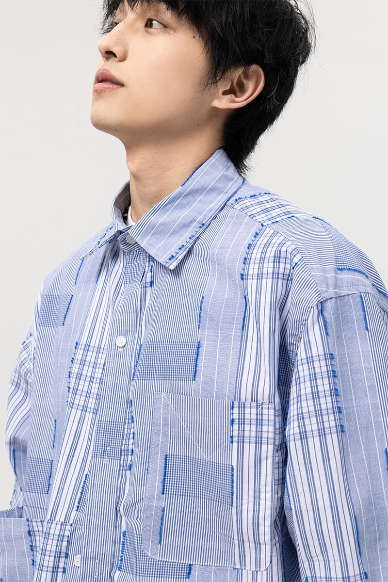 40 代 ファッション メンズ オーバーサイズ チェック柄 長袖シャツ メンズ 春秋 ストリート