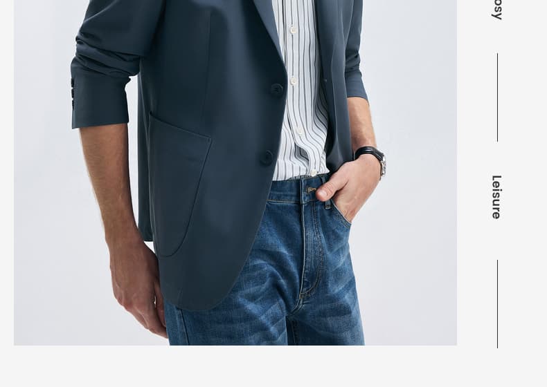 40 代 ファッション メンズ 洗練ジネスジャケット